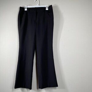 Worthington MODERN FIT Bootcut Dress Pants Women's 10S Mid Rise Black Office